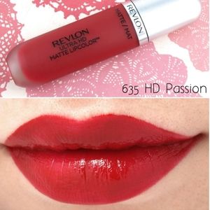 Revlon ultra HD matte lipcolor 635 passion